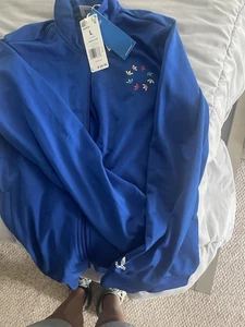 adidas limited edition Track Suit Youth Large Blue - Picture 1 of 1