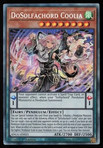 Yugioh DoSolfachord Coolia ANGU-EN021 1st Edition Collector's Rare NM - Bild 1 von 2