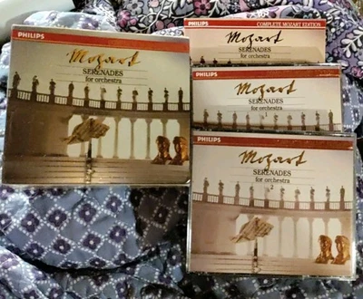 Mozart  Serenades for Orchestra Vol.  3  CD Philips Sir Neville Marriner 7 Discs - Image 1 of 4