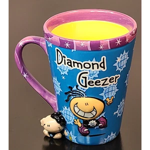 Vintage 2002 Carlton Cards Diamond Geezer Coffee Tea Mug Cup 306840 - Picture 1 of 7