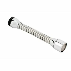 Grifo de cocina cromado aireador flexible con reductor - largo/metal - Imagen 1 de 1