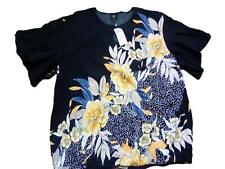 JM Collection Ladies Large Embellished Shirt w/Split Sleeves