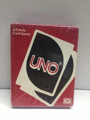 Vintage 1979 Uno Card Game International Games Brand New Sealed In Shrinkwrap - Image 1 of 4