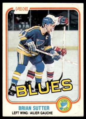 1981-82 O-Pee-Chee Brian Sutter St. Louis Blues #297 - Image 1 of 2