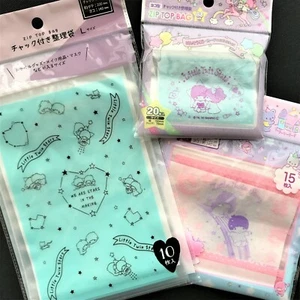 Sanrio Kikilala Little Twin Stars Reißverschlusstasche Reißverschluss Dichtung Kunststoff Aufbewahrung - Bild 1 von 15
