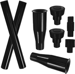 8Pc Pond Fountain Nozzle Kit Nozzles Kit for Fountain Pump Black Garden Ponds Fi - Picture 1 of 12