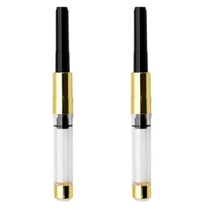 2x Platinum Fountain Pen Converter PQR 200 Fit Any Platinum Pens Preppy Plaisir - Picture 1 of 6