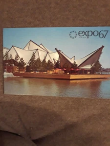 Postcard Expo67 1963 Montreal Canada Pavilion Of The Province Of Canada - Picture 1 of 2