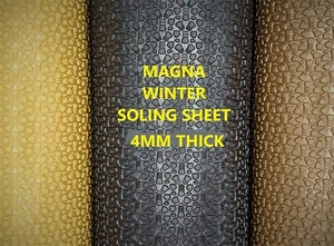 Magna WINTER SOLING Sheet / Shoe REPAIR/ 4mm Thick / Shoe Making - Picture 1 of 9