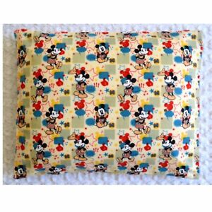 The Perfect Toddler Pillow Mickey Mouse Disney Flannel Sew Cinnamon Flat First