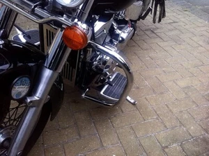 Protector Motor Carretera Crash Bar 4 Honda VTX 1300 R S C Modelos 1 1/2" DESMONTABLE - Imagen 1 de 8
