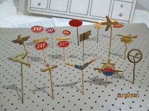 AIRPLANES lot of 17 pins