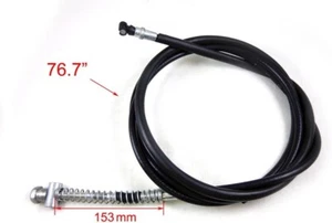 76.5" Rear Drum Brake Cable for 50cc 125cc 150cc 250cc GY6 Chinese Scooter Moped - Picture 1 of 3