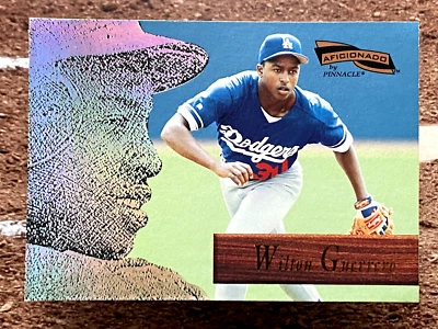 1996 Pinnacle Aficionado Wilton Guerrero #180 - Image 1 of 2