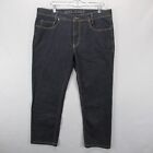 Mac Jeans Mens 36 Blue Straight Leg Arne Dark Wash Denim 5 Pocket 0501