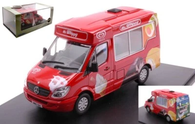 MODELLINO FURGONE STATICO OXFORD MERCEDES MR.WHIPPY ICE CREAM MODEL SCALA 1:43 - Immagine 1 di 4