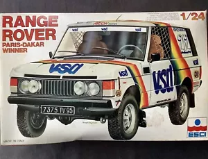 ESCI 1:24 KIT RANGE ROVER PARIS-DAKAR WINNER - Foto 1 di 12