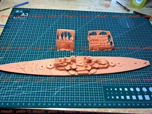 3d Printed Kits 1/700 Hms Vanguard Battleship(full Hull/waterline) - Picture 1 of 9