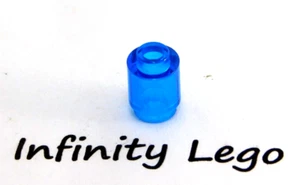 12 LEGO Trans-Dark Blue Round Brick 1 x 1 (3062 18860 30068) - (12 Pieces) - Imagen 1 de 1