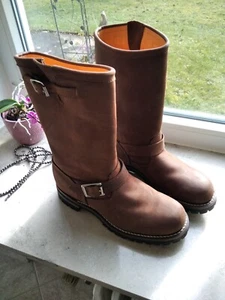braune Leder Boots für Herren in Gr. 41 von Mistral - Bild 1 von 10