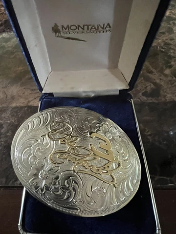 Dale Earnhardt Sr. Montana Silversmiths Belt Buckle Cover