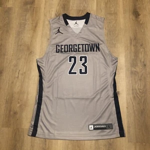 Neu mit Etikett Jordan Nike Team Sport grau Georgetown Basketball Trikot #23 - Large - Bild 1 von 3