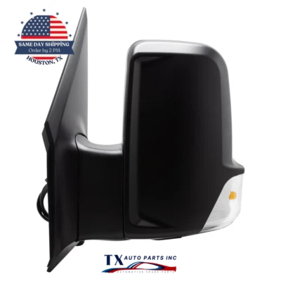 Espejo retrovisor lateral del conductor para Sprinter 2500 3500 2007-18 señal térmica eléctrica lado izquierdo Foto 1 de 4