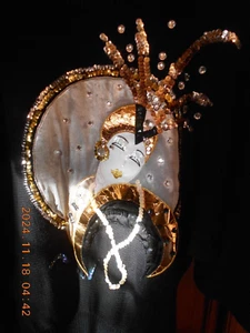 Bonnie Boerer Vintage 80er Jahre Pullover Karneval Motiv - Bild 1 von 7