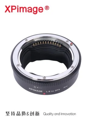 XPimage Electronic Lock Adapter for Leica S Lens to Fujifilm Fuji GFX 100 Camera