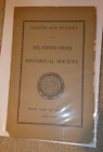 Vintage 1895 Booklet Charter By-Laws Chester County Pa Historical Society