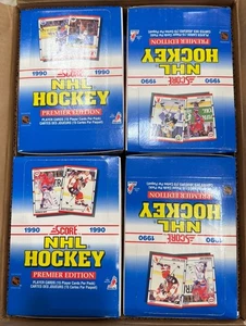1990 Score NHL Hockey Master Box 20 Premier Edition BiLingual Boxes 36 Packs/box - Picture 1 of 8