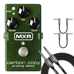 Pedal de efectos para guitarra DUNLOP MXR M169 copia de carbono analógico retardado con cables GRATIS - Imagen 1 de 9