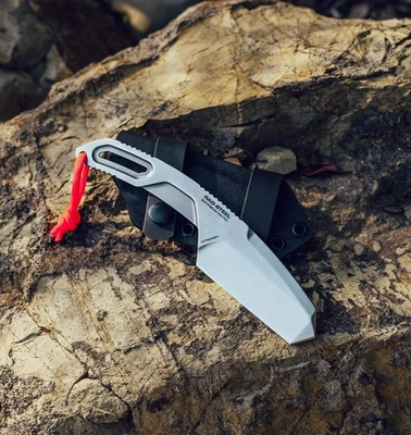 Extrema Ratio RAO Fixed Knife 3.38" Bohler N690 Steel Blade Stainless Handle - Image 1 of 4