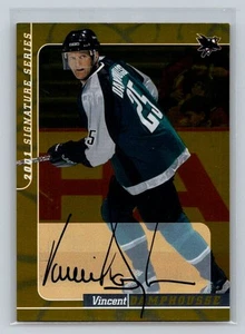 2000-01 Be a Player Signature Series #108 Vincent Damphousse Autographs Gold - Picture 1 of 2
