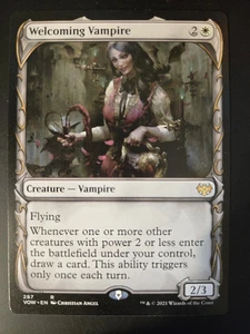 Vampiro bienvenido casi nuevo escaparate Innistrad: Crimson Vow Magic The Gathering paquete fresco - Imagen 1 de 1