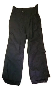 Pantalones de esquí de nieve vintage negros con borde interior años 70 80 talla XL para hombre  - Imagen 1 de 9