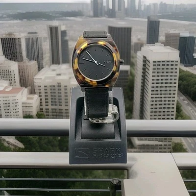 Nixon "The Time Teller Acetate" More Is More Watch Tortoise Fresh Battery  - Image 1 of 4