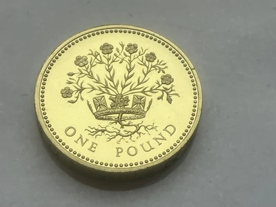 Simply Coins~1986 PROOF ONE 1 POUND COIN - Image 1 of 4