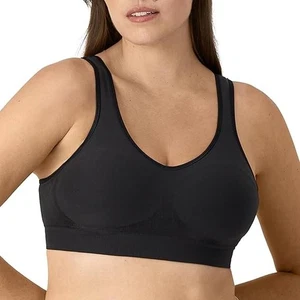 Neu mit Etikett Bali Comfort Revolution Damen-BH ohne Bügel schwarz Größe M - Bild 1 von 6
