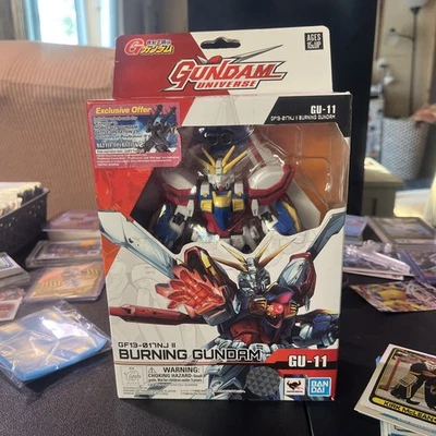 GU-11 Burning Gundam - Figura Universo Gundam Bandai ~ Nuevo Sellado Foto 1 de 3