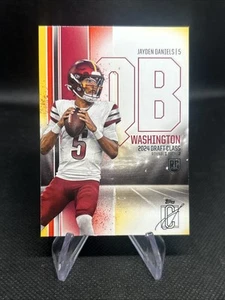 2024 Topps Signature Series #194 Jayden Daniels RC Rookie Card SP Yellow Border - Picture 1 of 2