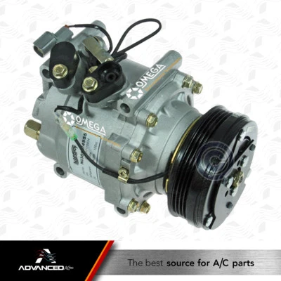 New AC Compressor Fits: 1994 1995 1996 1997 Honda Civic Del Sol L4 1.5L 1.6L - Image 1 of 3