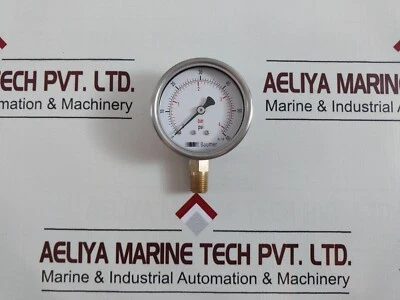 Baumer en837 kl. 1.6 Pressure Gauge 0 to 60 psi, 0 to 4 bar - Image 1 of 4