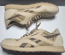 Reebok Classic Ballistic Plus Sneaker Athletic Casual Shoe Sz 13 Tan Suede Lace 