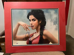 Sarah Silverman Signed Matted Color Photo Auto PSA Authenticated COA/LOA - Picture 1 of 1