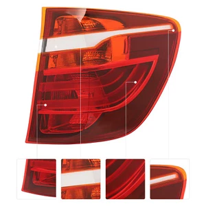 Luz trasera exterior del lado derecho del pasajero para BMW X3 2011-2017 - Imagen 1 de 17