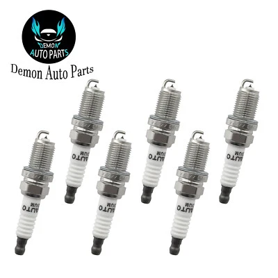 Juego de 6 piezas Kit de bujías de iridio para Dodge Ram 1500 3,7 L 3,9 L V6 Foto 1 de 4