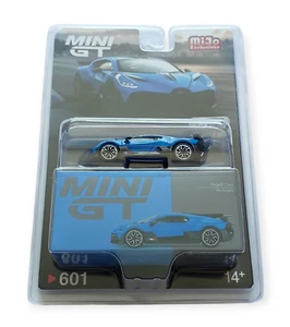 TSM Mini GT 601 Bugatti Dino Blu Bugatti 1:64 Blister LHD - Picture 1 of 1