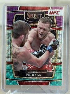 2022 UFC Select PETR YAN Purple & Green Concourse Prizm #7 - Picture 1 of 2