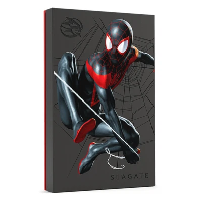 Marvel Miles Morales SPIDER-MAN 2TB External Hard-Drive by Seagate - Image 1 of 3